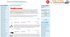 Desktop Screenshot of health-o-meter.balances.com