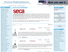 Tablet Screenshot of medical-scales.balances.com