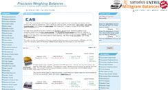 Desktop Screenshot of cas.balances.com