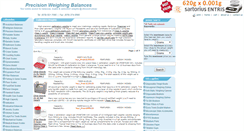 Desktop Screenshot of calibration.standards.balances.com
