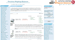 Desktop Screenshot of industrial.balances.com